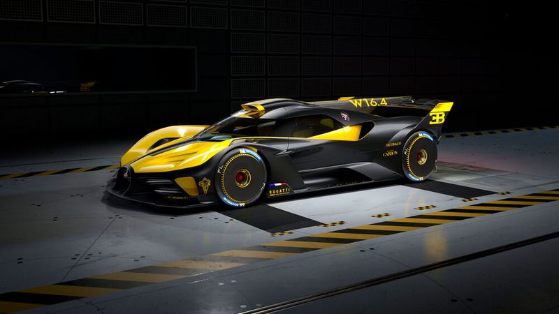 Es wird keine Straßenzulassung geben. Dafür will der Hersteller den Kunden regelmäßig zu Tracktests auf die Rennstrecke bitten. (Bild: Bugatti)