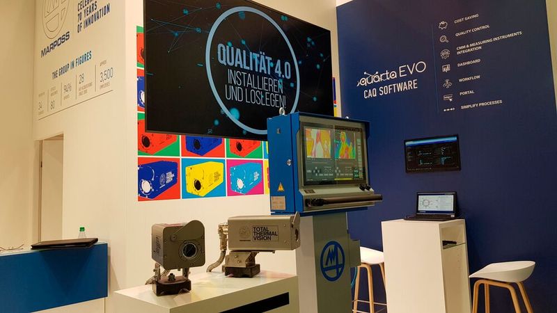 Der Hersteller von Fertigungsmesstechnik und Kontrollsystemen Marposs bietet die Total Thermal Vision (TTV)-Technologie zur Überwachung der Werkzeugoberflächentemperatur beim Druckguss an. Mit ihr kann die Werkzeugschmierung optimiert werden. (Bild: D.Quitter/VCG)