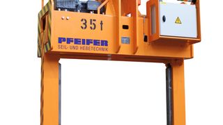 Die Pfeifer Seil- und Hebetechnik GmbH sorgt mit der überarbeiteten Coilzange für mehr Sicherheit und Effektivität. (Bild: Pfeifer)