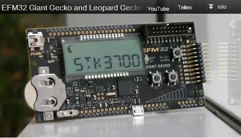 Giant Gecko Starter Kit EFM32GG-STK3700 (Bild: Energy Micro)