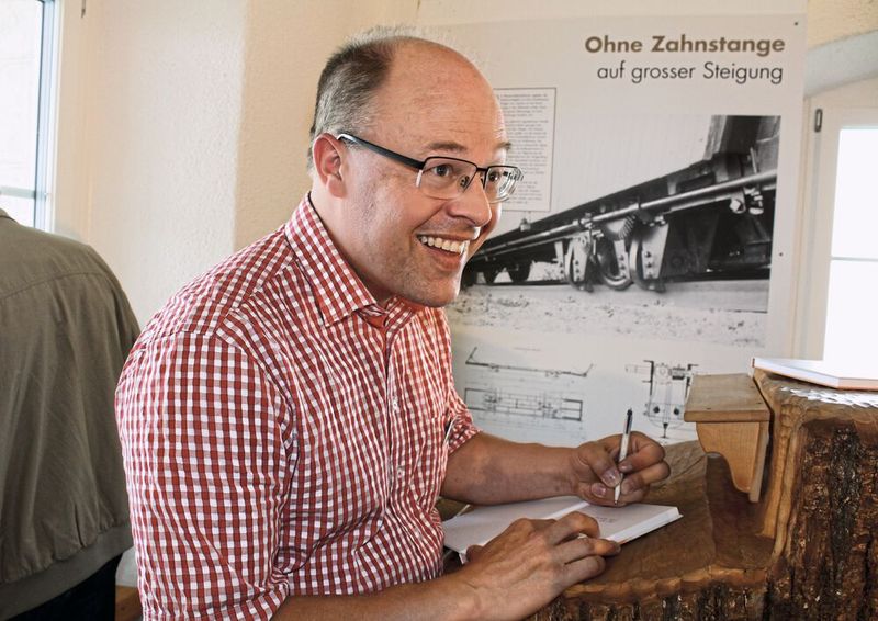 Buchautor  Christoph Berger. (Bild: Stanserhorn-Bahn)