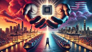 Der US-Präsident Donald Trump plant, Zölle auf Halbleiter zu erheben. (Bild: Dall-E / KI-generiert)