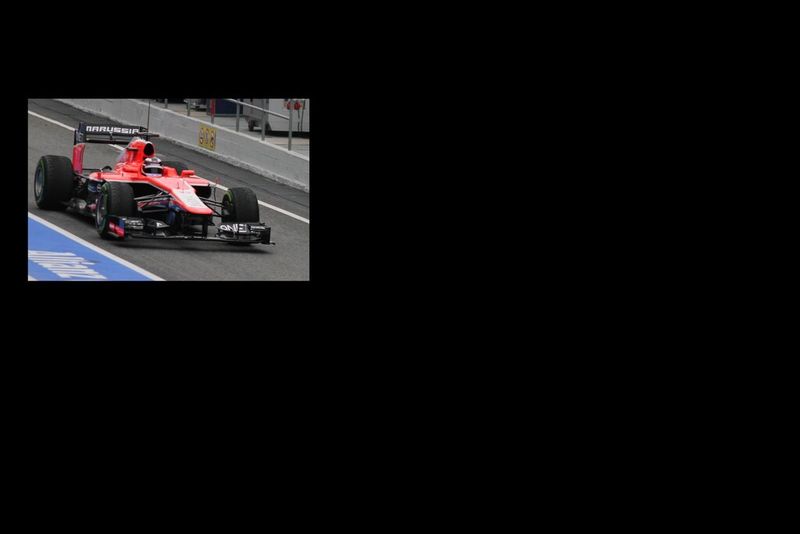 Sage sponsert Marussia F1 Mannschaft - hier freies Training der F1 Mannschaften in Barcelona. (Bild: Fouhy)