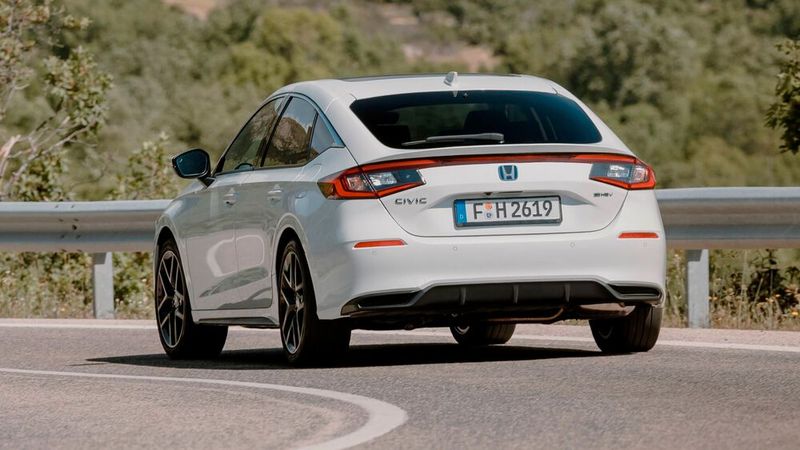 Im Schnitt verbraucht der Honda Civic 4,7 Liter (WLTP). (Bild: Honda)