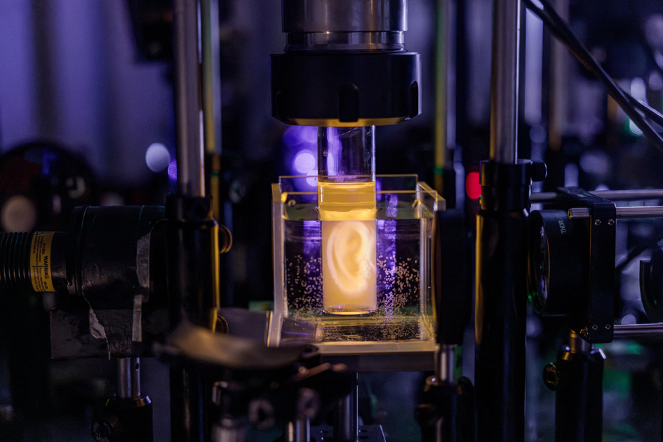 Printing Living Tissues with Light