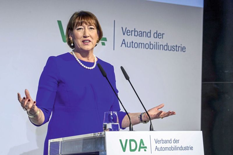 VDA-Präsidentin Hildegard Müller.(Bild:  VDA/Peter Himsel)