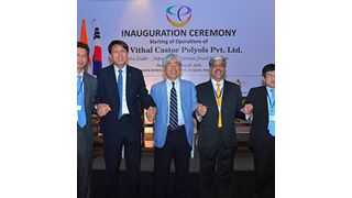 At the opening ceremony. (Picture: Mitsui Chemicals)