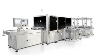 Die AIM2 und AIM5 Baureihen von Syntegon kombinieren visuelle Inspektion und HVLD. (Bild: Syntegon)