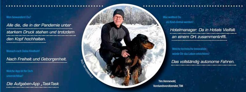 Tim Henneveld, Vorstandsvorsitzender, TIM (IT-Business)