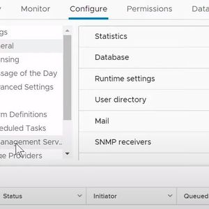 Verbindungsaufbau zwischen vCenter und KMS erfolgt über den vSphere-Client.