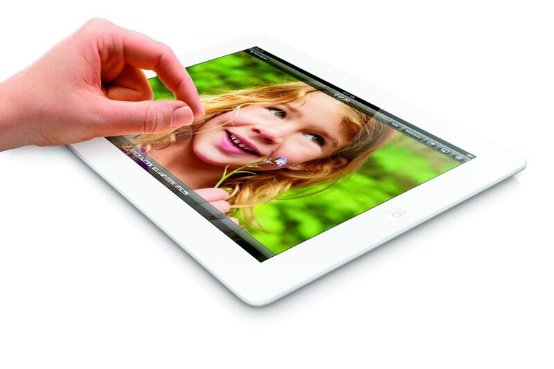 Der Platzhirsch: das Apple iPad: Mit  9,7-Zoll-Retina-Display, neuem Apple A6X Chip, Face-Time-HD-Kamera und ultraschnellen mobilen Daten. (Apple)