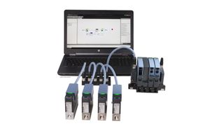 Realization of graphical programming f(x) in combination with Bürkert mass flow controllers and I/O-Modules (Bürkert)