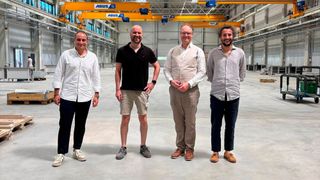 Pictured from left to right: Francesco De Stefano, CEO of Caracol, Ludwig Weber, Managing Director at Weber, Dr. Markus Weber, Managing Director at Weber, and Paolo Cassis COO of Caracol. (Source: Caracol)