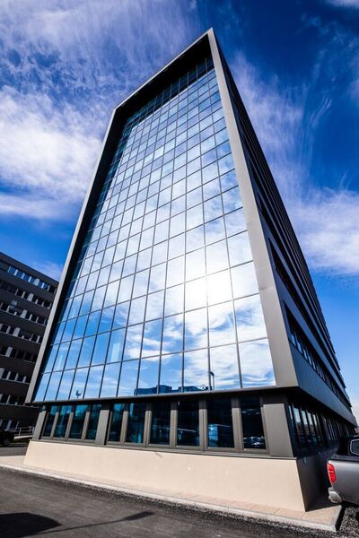 Der Technopark Raaba wurde um ein neues Büro- und Geschäftszentrum erweitert. Die Fertigstellung erfolgte Anfang 2019. (Technopark Raaba GmbH)