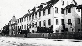 Der Gericke-Standort in Zürich, 1907 (Bild: Gericke)