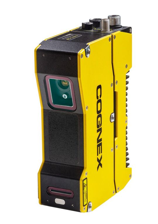 Das In-Sight 3D-L4000 vereinfacht 3D-Inspektionen, indem es die Bildverarbeitung bereits im System integriert hat.(Bild:  Cognex)
