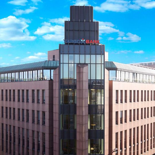 Die Hauptverwaltung der Targobank in Düsseldorf(Bild:  Targobank)