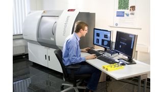 Die neue CT-Software erlaubt im Vergleich zur Vorgängerversion eine bis zu neun Mal schnellere Rekonstruktion des 3D-Volumens. (Bild: GE)