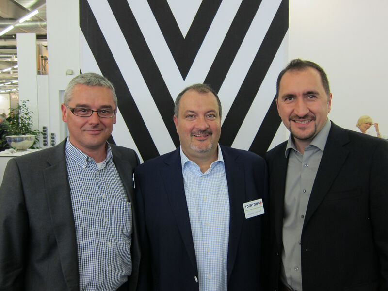 Das Revival Team (v. l.): Andreas Guthmann, 3C GmbH, Andreas Grennert und Yavuz Cinar, TomTom      (Bild: IT-BUSINESS)