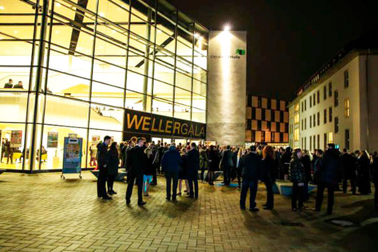 Die Osnabrücker Stadthalle im Weller-Design. (Foto: Weller)