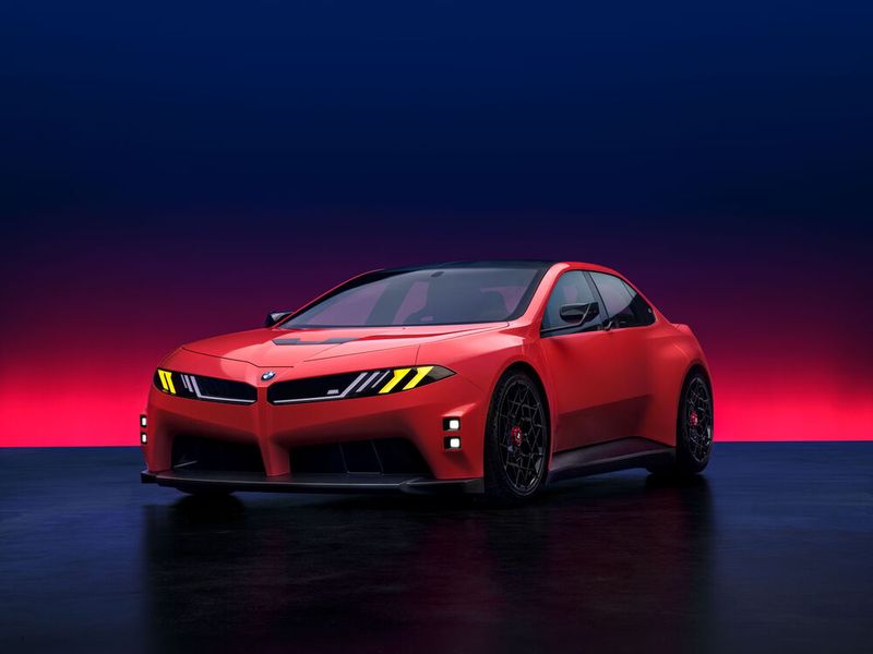 BMW M has unveiled the sporty version of the New Class, the M Concept New Class. (Image:BMW)