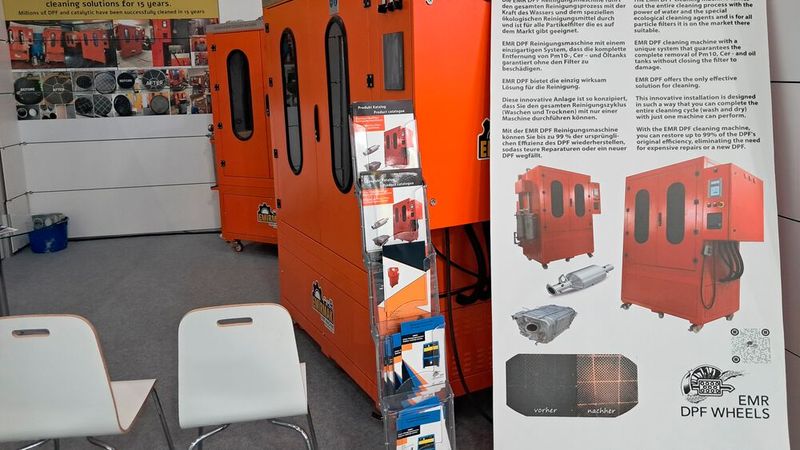 Lösungen für die Werkstatt – wie die Partikelfilter hier – präsentierte die Halle 9 der Automechanika. (Bild: Doris S. Pfaff - VCG)