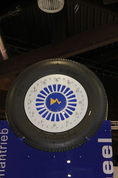Auch auf der Messe Chillventa diente das ZA-Wheel am Stand von Ziehl-Abegg als Blickfang. (Bild: Itasse)