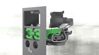 The new motor contactors and motor protection switches of the Tesys Snap-in series can be connected without tools. (Image:Schneider Electric)