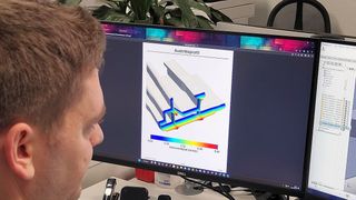 Die digitale Mold Flow Simulation ist bei SLS fester Bestandteil der konstruktiven Optimierung der hauseigenen Extrusionswerkzeuge (Bild: SLS Kunststoffverarbeitung)