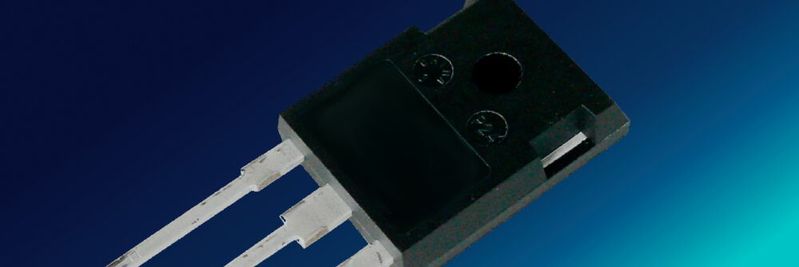 Figure 1: The measurements were conducted with SiC MOSFETs in TO-247 housing in a double pulse setup, where the stray inductances were scaled to get the conditions of a light railway application.