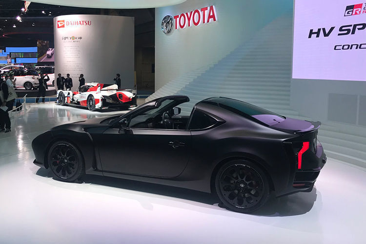 Das HV Sports-Concept mit Targadach begleitet Toyota beim Marktstart seines neu gegründetes Sportlabels Gazoo Racing. (Stefan Grundhoff)