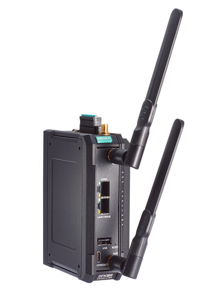 Industrieller LTE-Mobilfunk-Router von Moxa