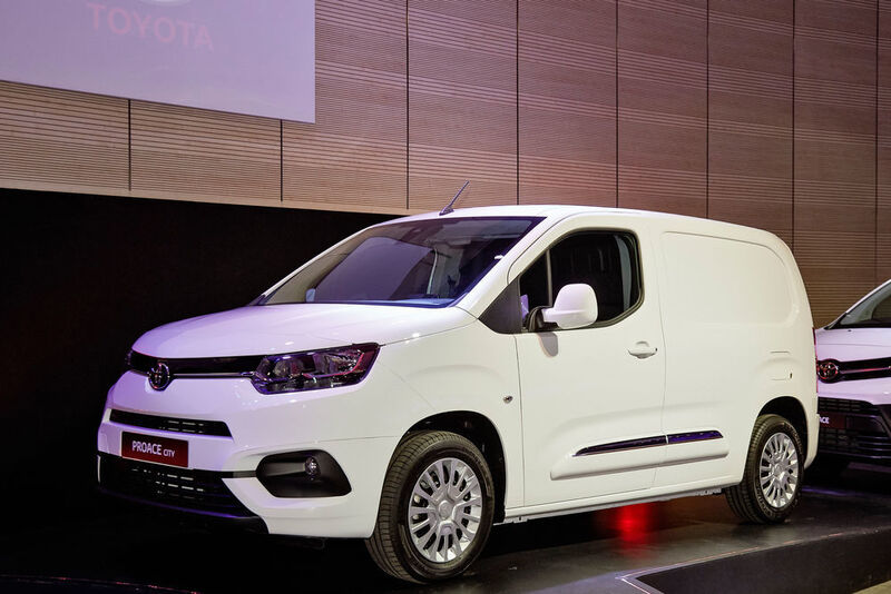 Der Proace City Van soll der Volumenbringer der neuen Nutzfahrzeugmarke Toyota Professional werden. (Harald Dawo/Toyota)