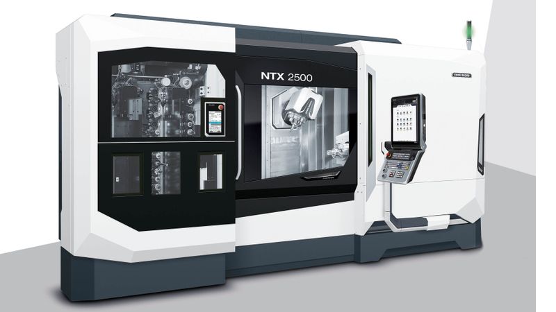 NTX 2500 3. Generation: Sechsseitige Komplettbearbeitung in einer Aufspannung für maximale Präzision und Produktivität.(Bild:  DMG Mori Bergamo)