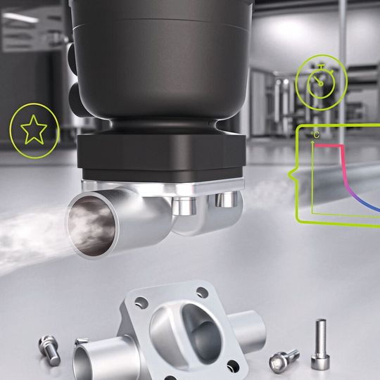 Das Rohrumformgehäuse hilft bei der Gestaltung leichterer Anlagen und nachhaltigerer Prozesse in der Pharma-, Food- und Kosmetikindustrie.(Bild:  Bürkert Fluid Control Systems)