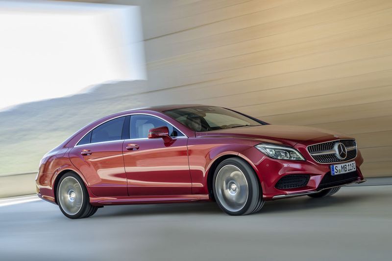 ... der CLS, ... (Bild: Daimler)