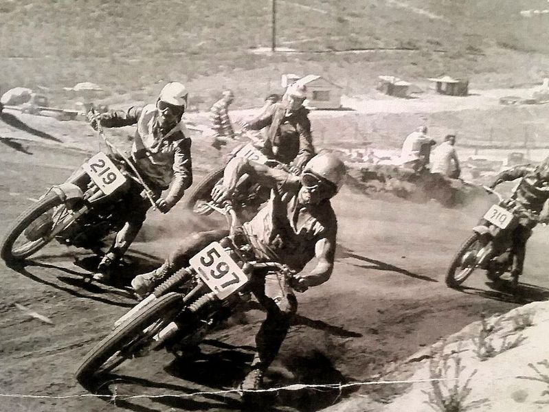 The invention of the Jet-Ski is credited to the American Jacobson, seen here in a race with number 597. He later referred to this day as 