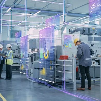 Bei der Digitalisierung entscheiden standardisierte Schnittstellen über die Leistungsfähigkeit von Produktionssystemen. (Bild: Minebea Intec)