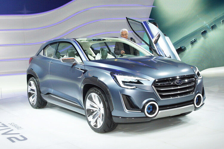 Das Subaru Viziv 2 Concept spricht definitiv die Techniker unter den Autofans an. (Foto: sp-x)
