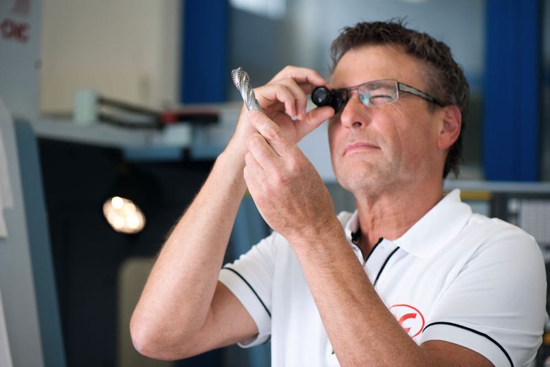 Jedes Werkzeug wird einer Sichtkontrolle unterzogen, damit es im Fertigungsprozess keine Überraschungen geben kann. (DC Swiss)