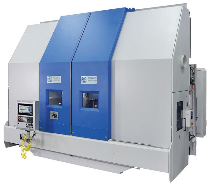 Niles-Simmons stellt das vertikale Bearbeitungszentrum RQMC erstmals live auf der EMO Hannover aus. (Niles-Simmons)