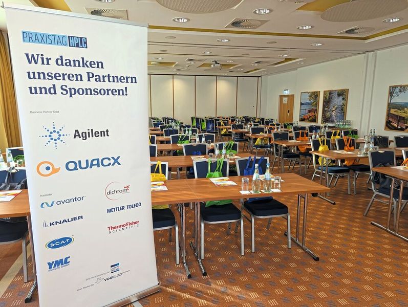 Der nächste Praxistag HPLC findet am 28. und 29. Oktober 2026 in ﻿Germering bei München statt. Mehr Infos und die Anmeldung finden Sie auf www.praxistag-hplc.de (Bild: VCG – Lüttmann)