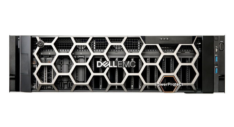 Die Dell EMC PowerProtect DD9900 bietet als Data-Protection- und Backup-Appliance mit bis zu 94 TB pro Stunde den höchsten Durchsatz und die höchste Kapazität in der PowerProtect-DD-Serie. (Dell EMC)