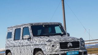 Hätten sie auf den ersten Blick die neue G-Klasse unter dem Tarnanzug erkannt? (Mercedes-Benz)
