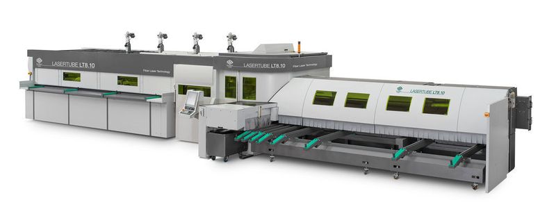 Mit der Rohrlaserschneidemaschine LT8.10 mit Faserlaser hat der weltweit in mehr als 50 Ländern agierende Büromöbelhersteller Sedus Stoll seine Fertigungsmöglichkeiten signifikant erweitert. (BLM)