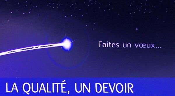 Simodec 2014: «La qualité, un devoir» ... faites un voeux, si vous voyez une étoile filante... (Image: MSM / JR Gonthier)