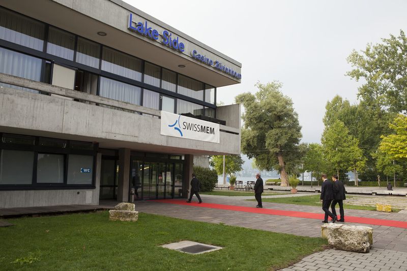 Das Lake Side in Zürich bot wieder eine einmalige Kulisse für das 11. Swissmem Symposium. (Bild: Swissmem)