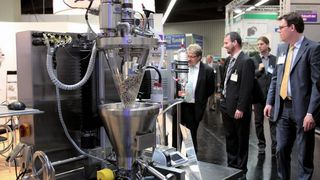 Die Powtech gilt als führender Treffpunkt der Schüttgut-Branche in Europa.  (Bild: Nürnberg Messe)