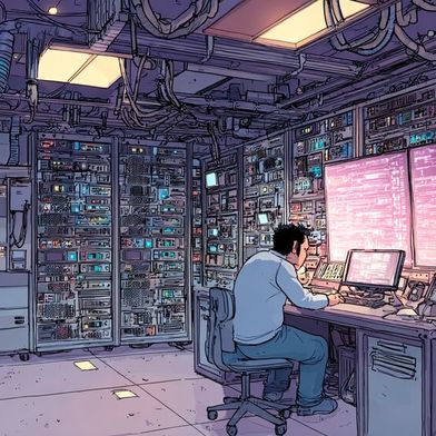 Rsync unter Linux und Unix ist ideal für präzise Dateiübertragung und Systemmigration. Durch inkrementelle Synchronisation werden nur geänderte Dateiteile transferiert, was Netzwerkverkehr und Schreibzugriffe reduziert. (Bild: Midjourney / KI-generiert)