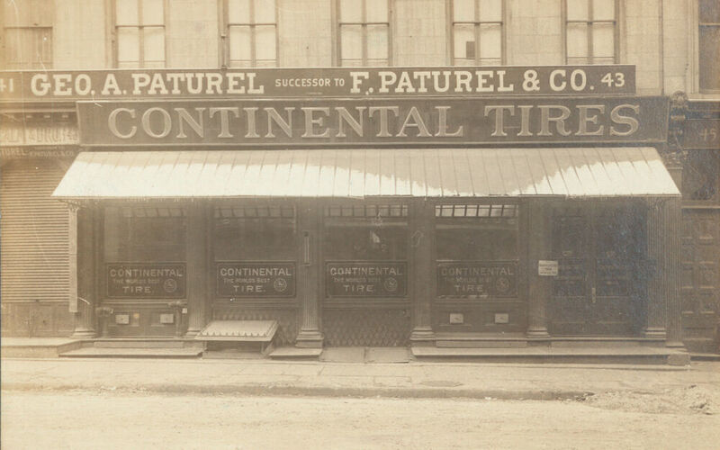 Sitz der Tochtergesellschaft Continental Caoutchouc Co. in Manhattan, New York (43 Warren Street), gegründet 1907. (Continental AG)
